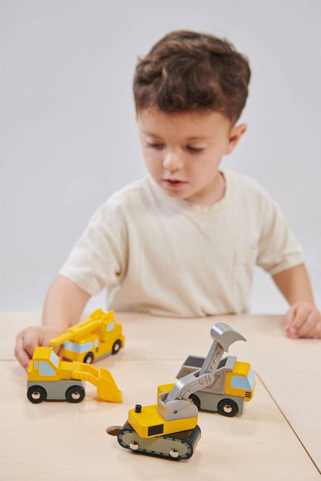 Wooden Building Vehicles