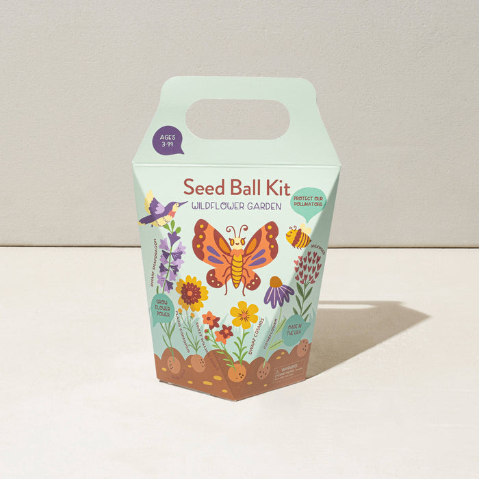 DIY Seed Ball Kit: Wild Habitat Garden