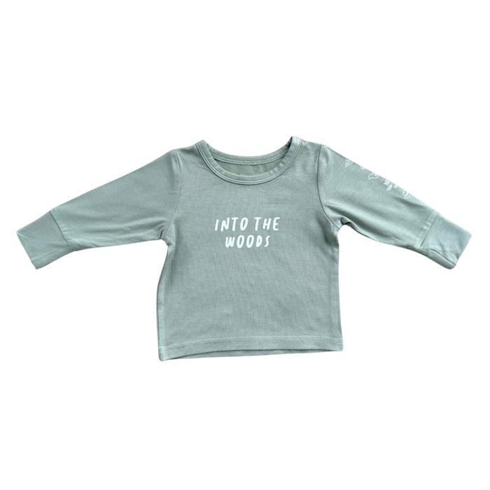 Into the Woods Long Sleeve Bamboo Tee