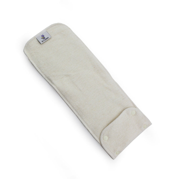 6r Soaker Insert Set | Raw Hemp Cotton Fleece - 7 Layer Overnight & Heavy Wetter