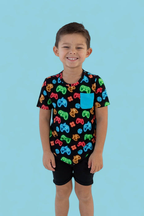Gamer Glow Dream Pocjet Tee