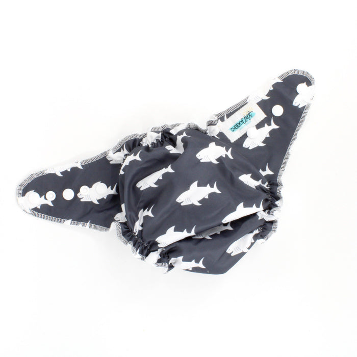Hungry Shark Cheeky Cloth One Size Reusable Swim Diaper