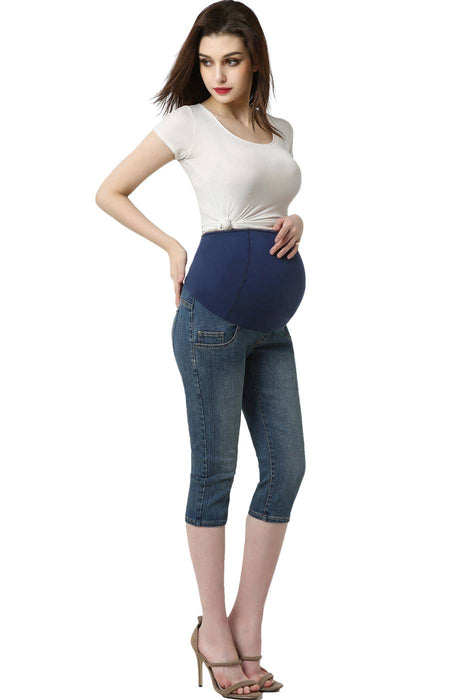 "Courtney" Capri Jeans Kimi + Kai Maternity
