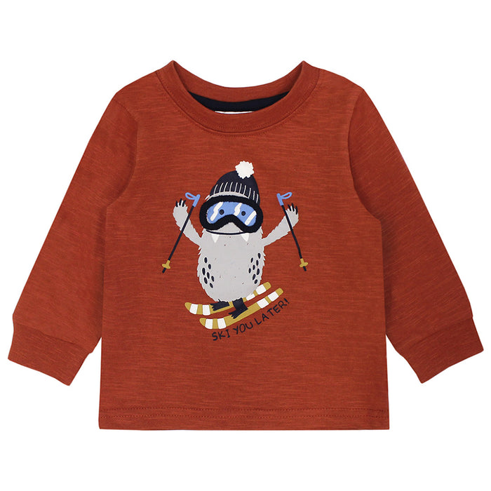 Ski Monster Top With Terry Pant