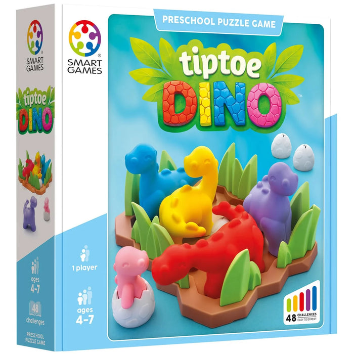 Tiptoe Dino - Preschool Dinosaur Logic Puzzle Game