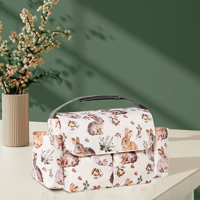 Multi-Functional Waterproof Baby Stroller Organizer Bag
