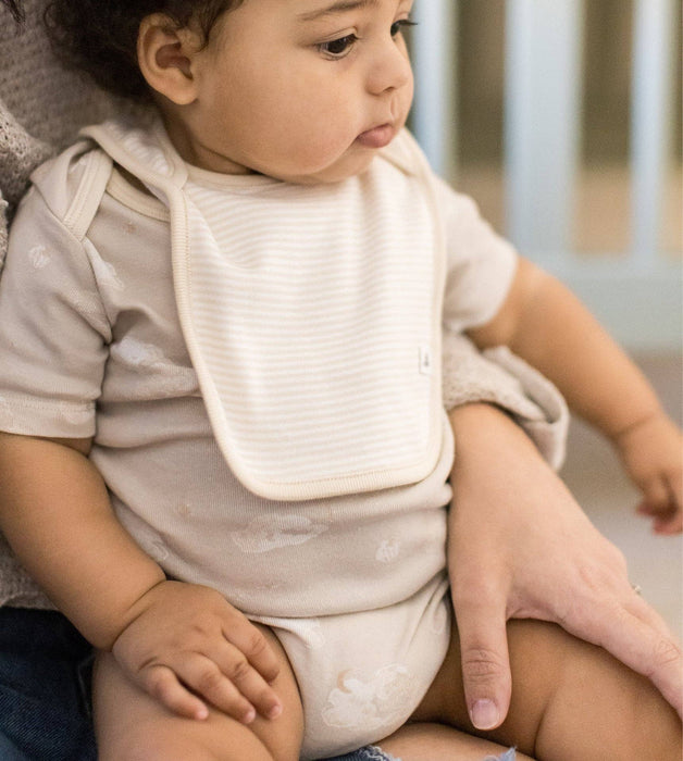 Set of 5 Golden Bee Lap Shoudler Bibs