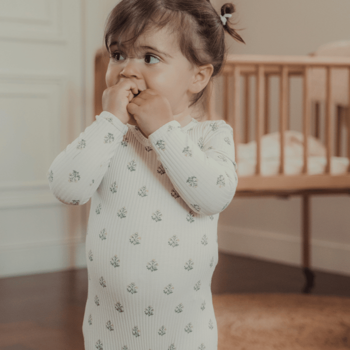 The Printed Bonnet - Zara Blue