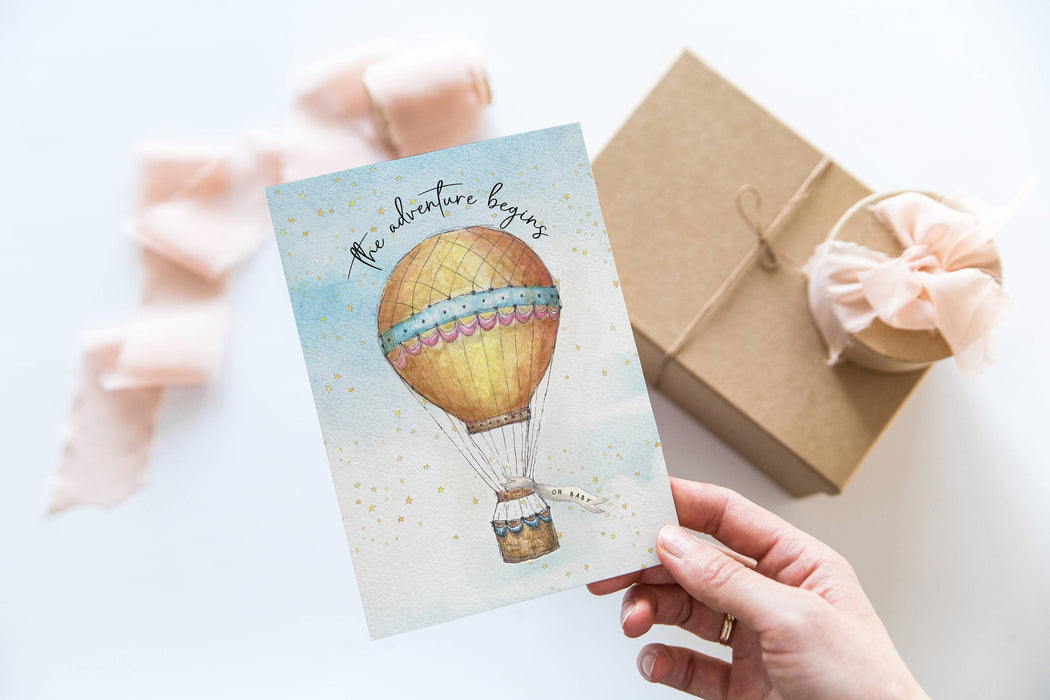 New Adventure | New Baby | Expecting Card