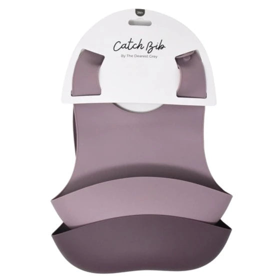 Silicone Catch Bibs - Set of Two