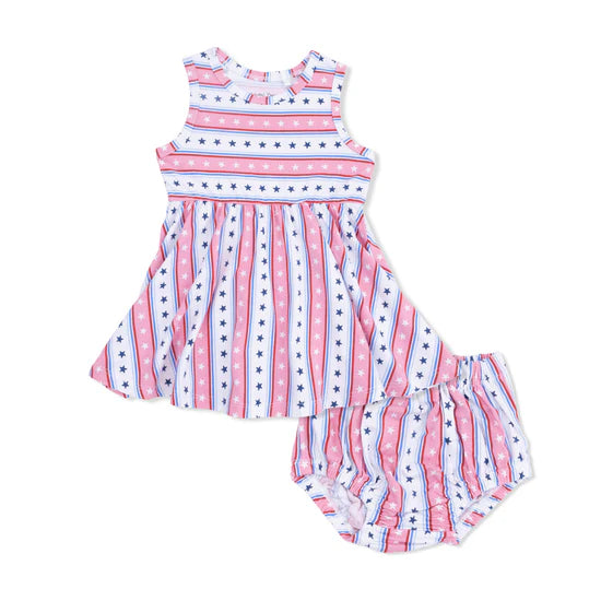 Stars and Stripes Tank Dress & Bloomer