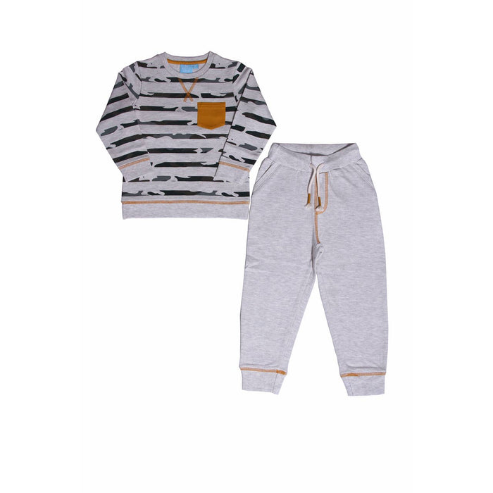Oatmeal 2 Piece Camouflage Neil Set