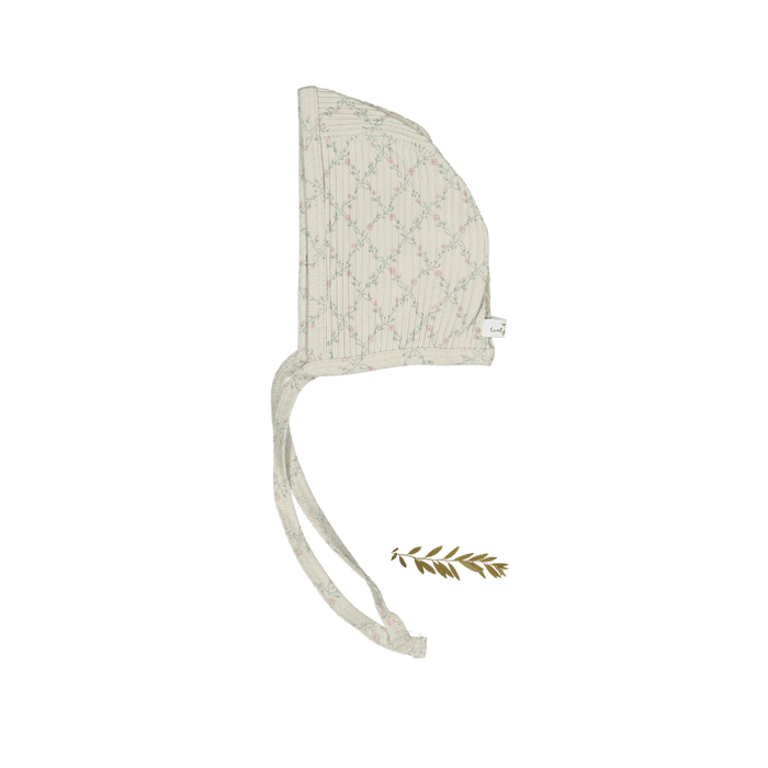 The Printed Bonnet - Lattice Pink