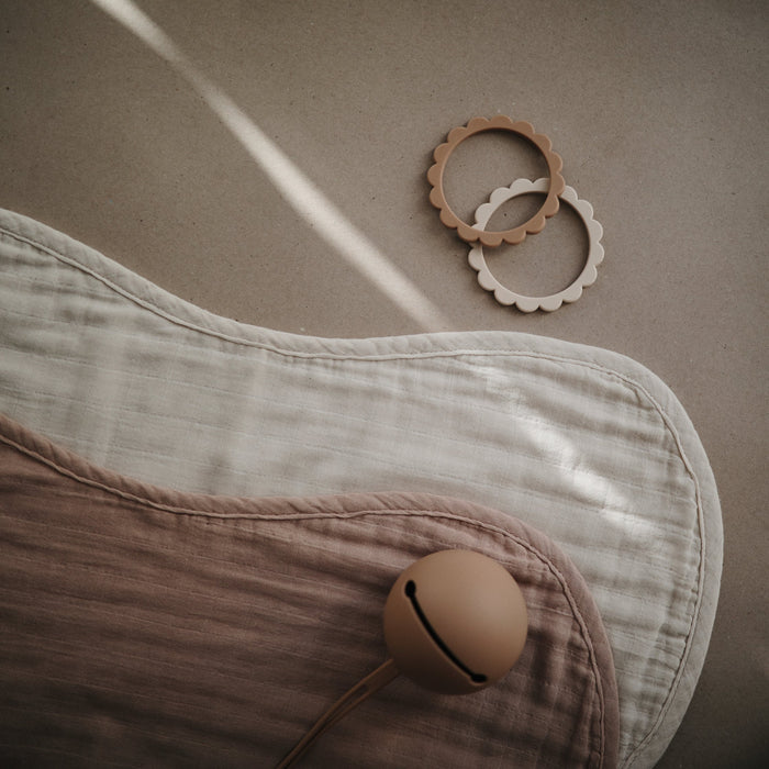 Organic Cotton Muslin Burp Cloth 2-Pack - Nature Baby Outfitter