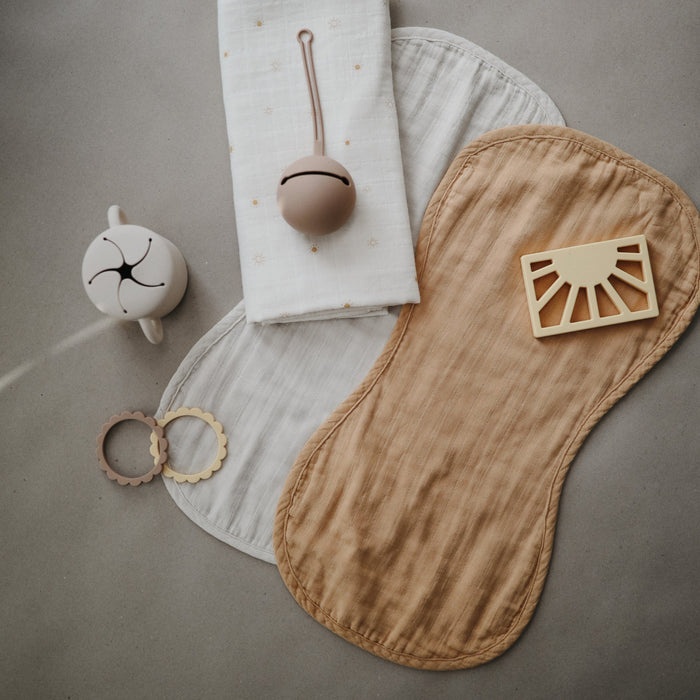 Organic Cotton Muslin Burp Cloth 2-Pack - Nature Baby Outfitter