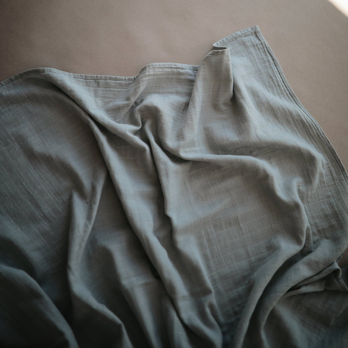 Organic Cotton Muslin Swaddle Blanket - Nature Baby Outfitter