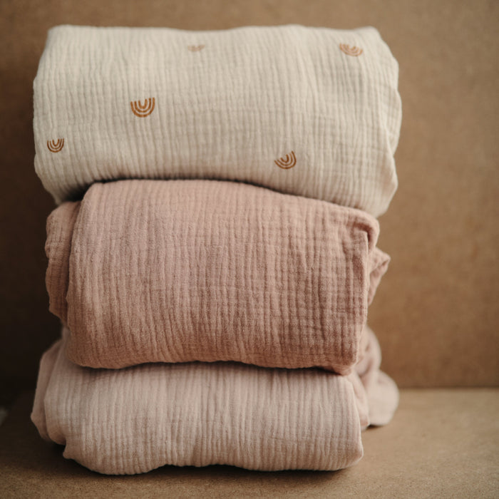 Extra Soft Bassinet Muslin Crib Sheet - Nature Baby Outfitter