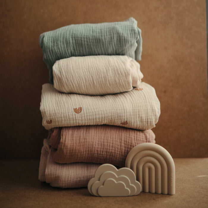 Extra Soft Bassinet Muslin Crib Sheet - Nature Baby Outfitter