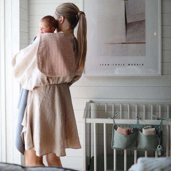 Organic Cotton Muslin Burp Cloth 2-Pack - Nature Baby Outfitter