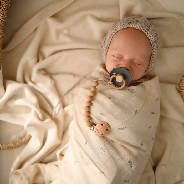 FRIGG Daisy Natural Rubber Pacifier 2-Pack - Nature Baby Outfitter