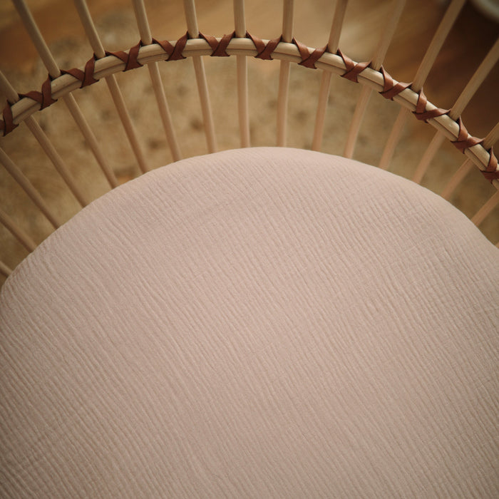 Extra Soft Bassinet Muslin Crib Sheet - Nature Baby Outfitter