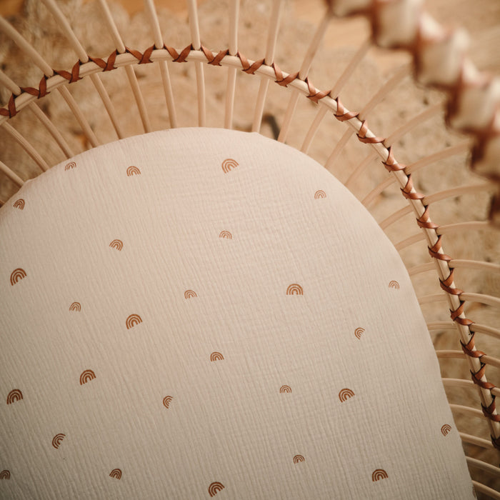 Extra Soft Bassinet Muslin Crib Sheet - Nature Baby Outfitter
