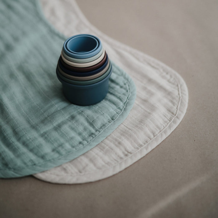 Organic Cotton Muslin Burp Cloth 2-Pack - Nature Baby Outfitter