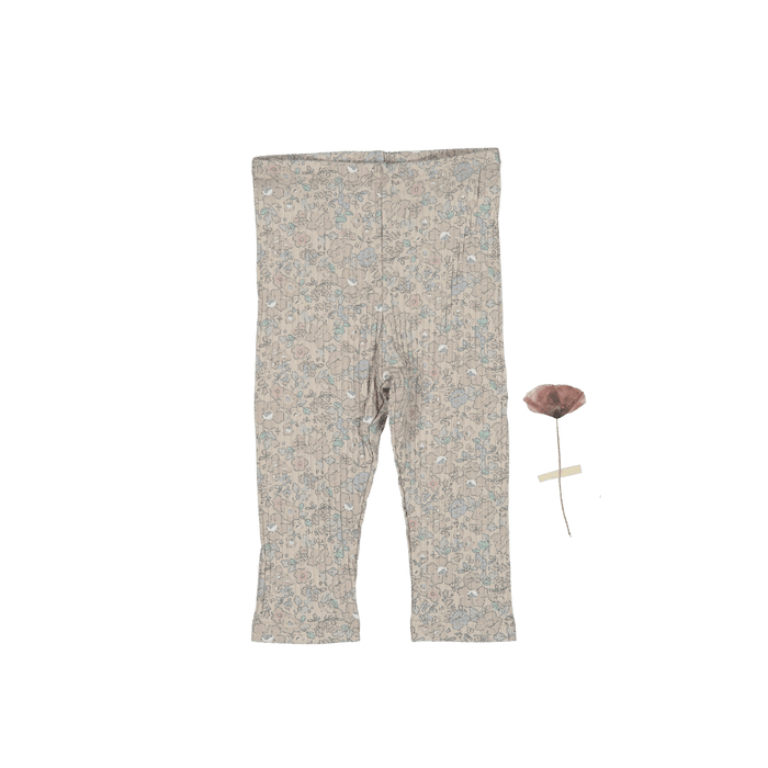 The Printed Legging - Elise Ribbed