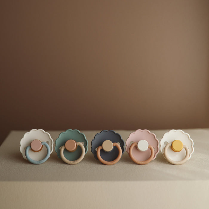 FRIGG Daisy Silicone Pacifier 2-Pack - Nature Baby Outfitter