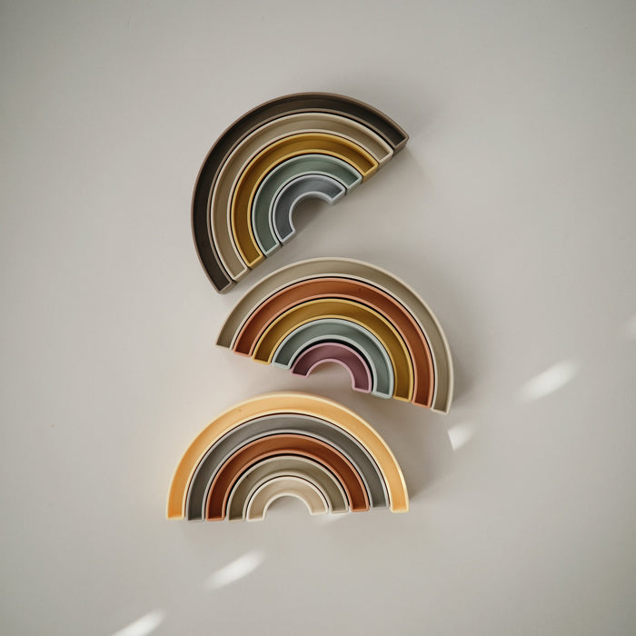 Rainbow Stacker Toy - Nature Baby Outfitter
