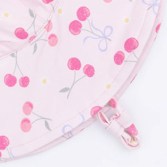Sweet Bow Cherries Wide Brim Sunhat
