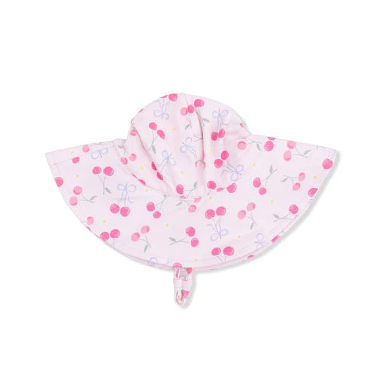 Sweet Bow Cherries Wide Brim Sunhat