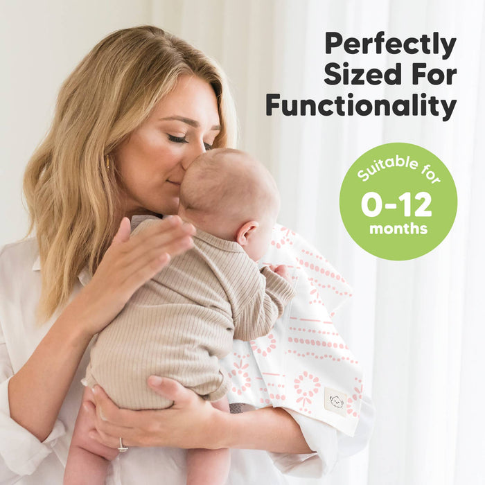 Sweet Charm 6-Pack Shea Burp Cloths