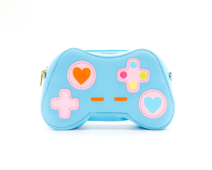 Blue Game Controller Handbag