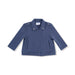 Vintage Indigo French Terry Motorcycle Jacket - Nature Baby Outfitter