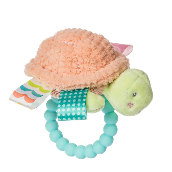 Tippy Turtle Taggies Teether Rattle