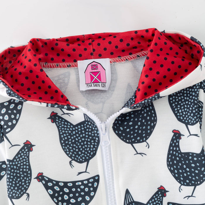 Count your Chickens Zipper Hoodie