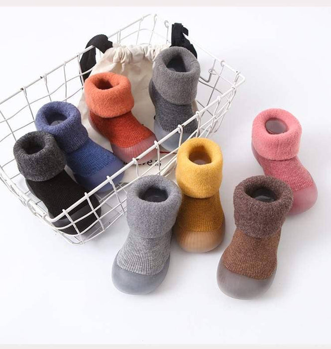 Cozy Sock Shoes for Kids- Warm Fall / Winter Shoes for Kids