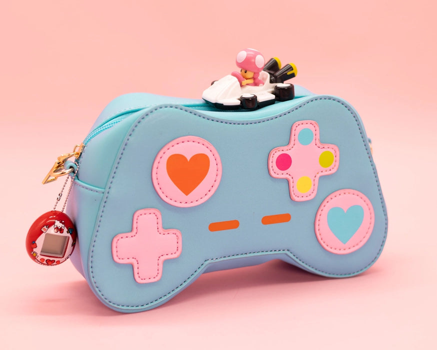 Blue Game Controller Handbag