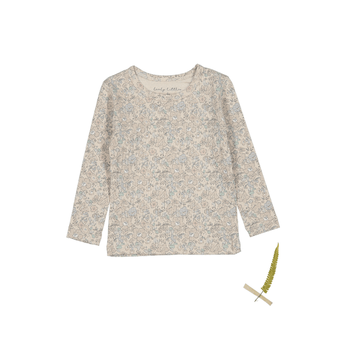 The Printed Long Sleeve Tee - Elise