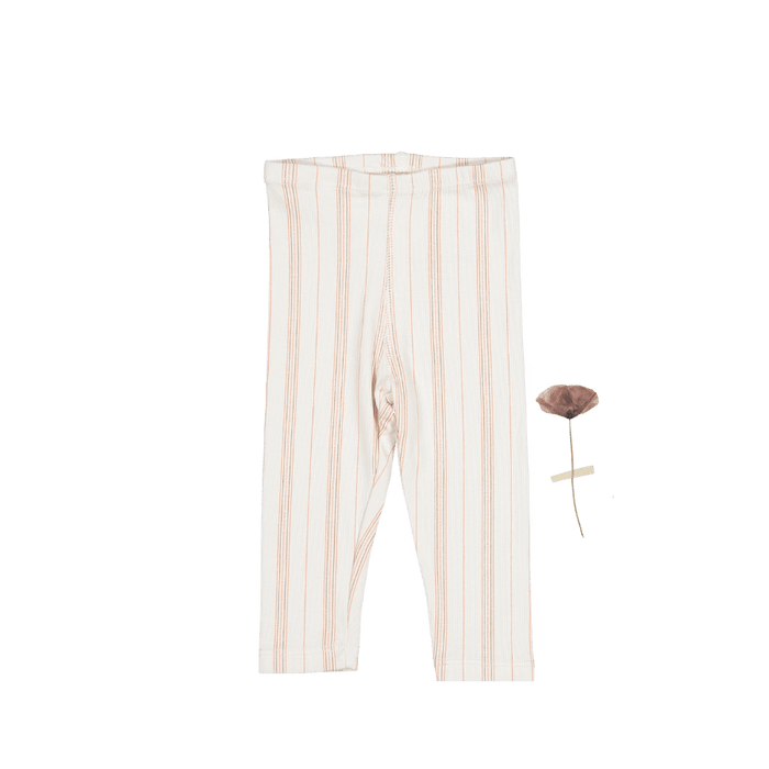 The Printed Legging - Rose Stripe