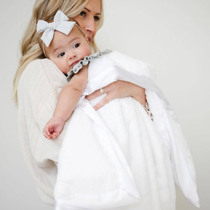 SATIN BORDER RECEIVING BLANKETS