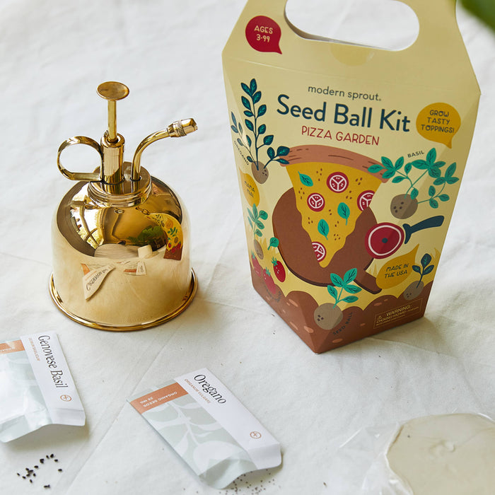 DIY Seed Ball Kit: Pizza Garden