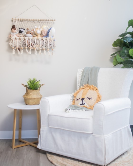 Willow Wall Storage Bin Décor