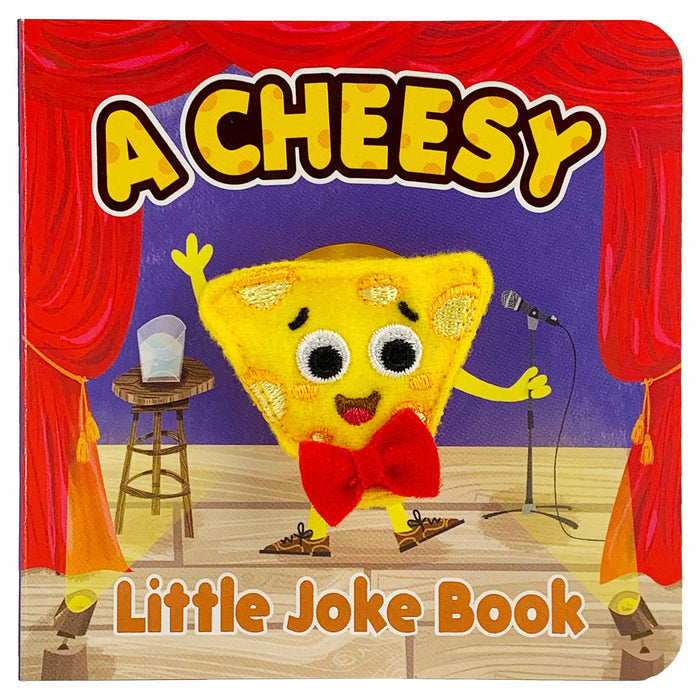 A Cheesy Little Joke Book Finger Puppet Board Book