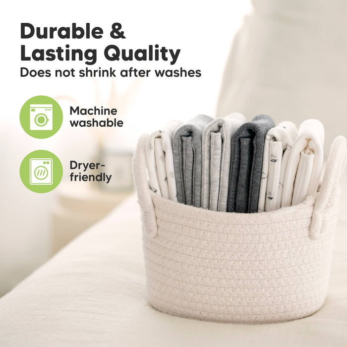 Sweet Charm 6-Pack Shea Burp Cloths