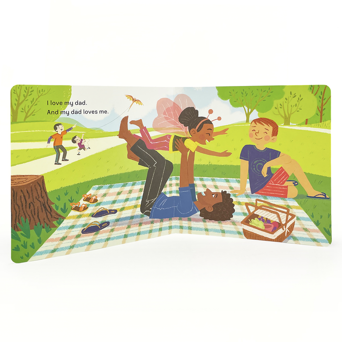 My Dad Loves Me Board Book