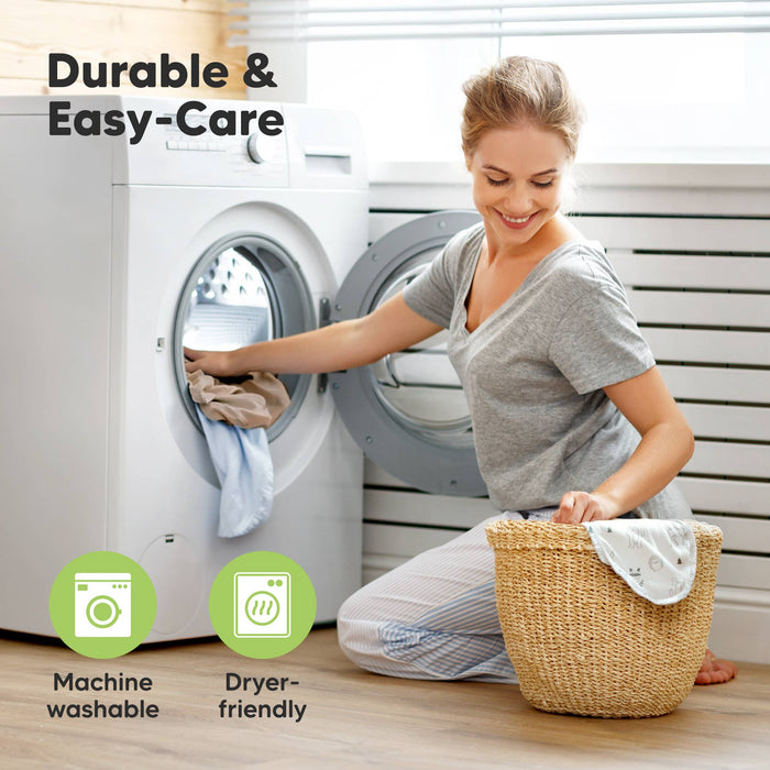 Woodland 2-pack Organic Cotton Fitted Crib Sheet - Nature Baby Outfitter