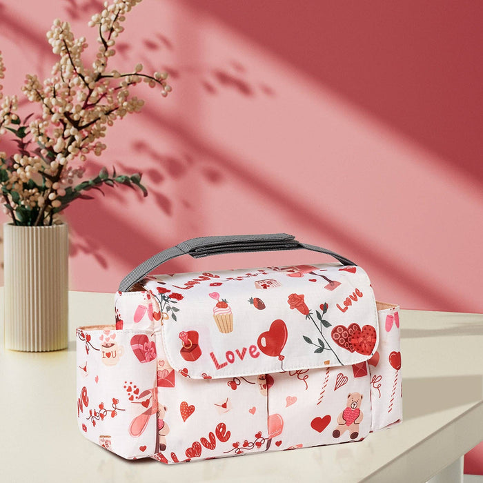 Multi-Functional Waterproof Baby Stroller Organizer Bag