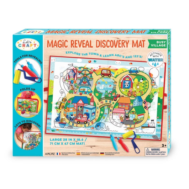 Busy Village Magic Reveal Discovery Mat